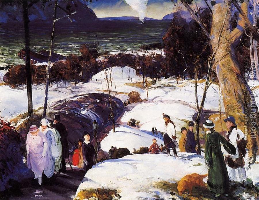 George Bellows : Easter Snow